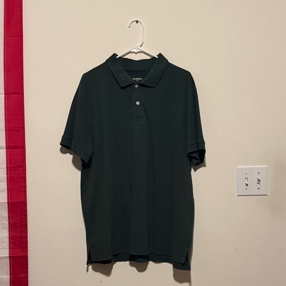Dark Green Polo Shirt